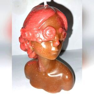 Hand crafted limited edition Lady Rose candle 4 oz